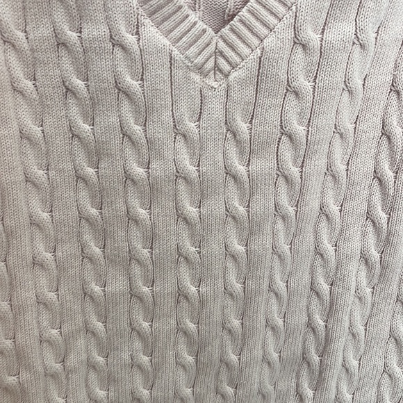 Light pink sweater vest excellent condition M - Picture 3 of 7